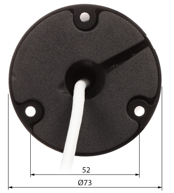 KAMERA IP APTI-AI401CA3-28W-BLACK - 4Mpx 2.8mm-1664548
