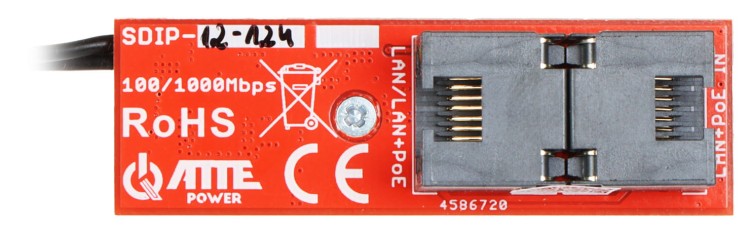 ADAPTER ZASILANIA POE SDIP-12-124 ATTE-1677682