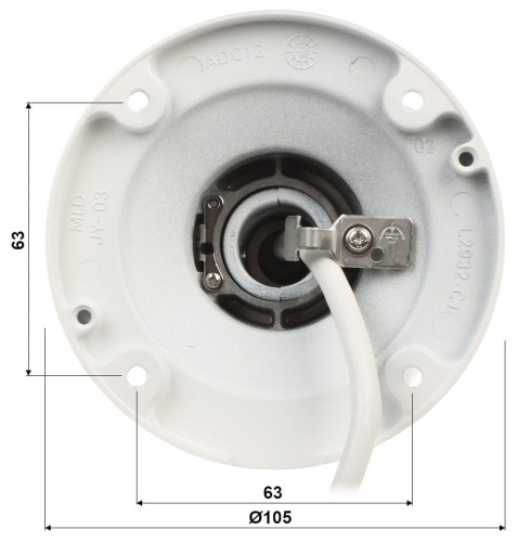 KAMERA IP DS-2CD2T83G2-4LI(2.8MM) Smart Hybrid Light AcuSense - 8.3Mpx, 4K UHD Hikvision-1696506