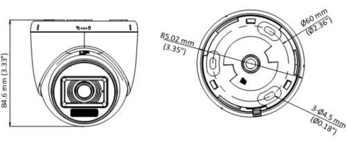 KAMERA AHD, HD-CVI, HD-TVI, PAL DS-2CE76K0T-LPFS(2.8MM) Smart Hybrid Light - 3K Hikvision-1688969