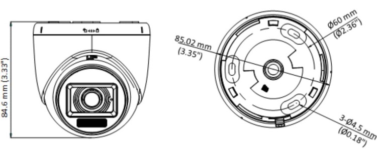 KAMERA AHD, HD-CVI, HD-TVI, PAL DS-2CE76K0T-LPFS(2.8MM) Smart Hybrid Light - 3K Hikvision-1688969