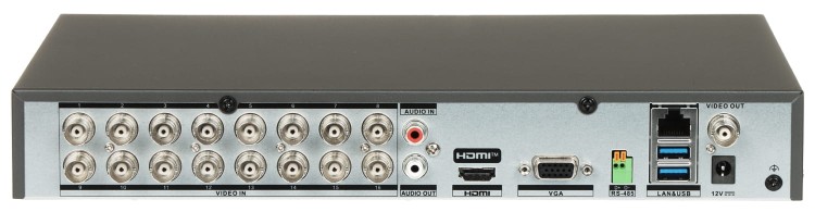 REJESTRATOR AHD, HD-CVI, HD-TVI, CVBS, IP IDS-7216HQHI-M1/XT 16 KANAŁÓW AcuSense Hikvision-1696310
