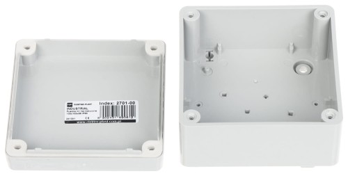 OBUDOWA HERMETYCZNA INDUSTRIAL/105X105X66/EPN IP65 Elektro-Plast-1682928