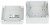 OBUDOWA HERMETYCZNA INDUSTRIAL/105X105X66/EPN IP65 Elektro-Plast-1682928