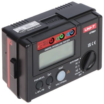 MIERNIK REZYSTANCJI IZOLACJI + TESTER RCD UT-582+ UNI-T-1672921