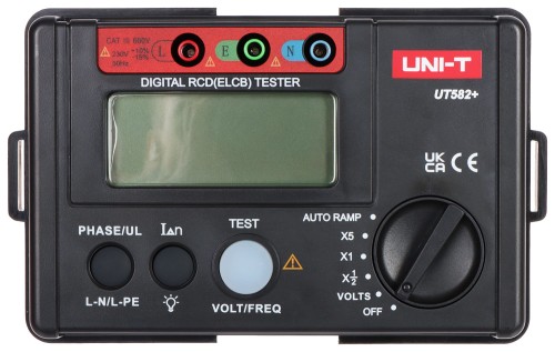 MIERNIK REZYSTANCJI IZOLACJI + TESTER RCD UT-582+ UNI-T-1672923