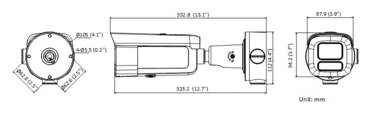 KAMERA WANDALOODPORNA IP DS-2CD2623G2-LIZS2U(2.8-12MM) Smart Hybrid Light AcuSense - 1080p - MOTOZOOM Hikvision-1703609