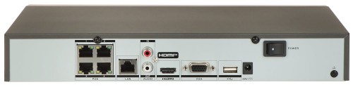 REJESTRATOR IP DS-7604NXI-K1/4P(D) 4 KANAŁY, 4 PoE AcuSense Hikvision-1700806