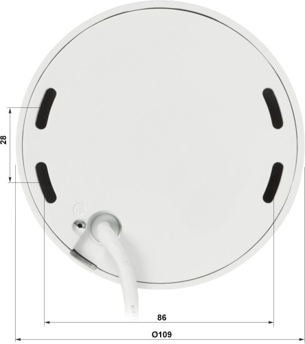 KAMERA WANDALOODPORNA IP IPC-HDBW2249F-AS-IL-0280B WizSense Smart Dual Light - 1080p 2.8mm DAHUA-1700677