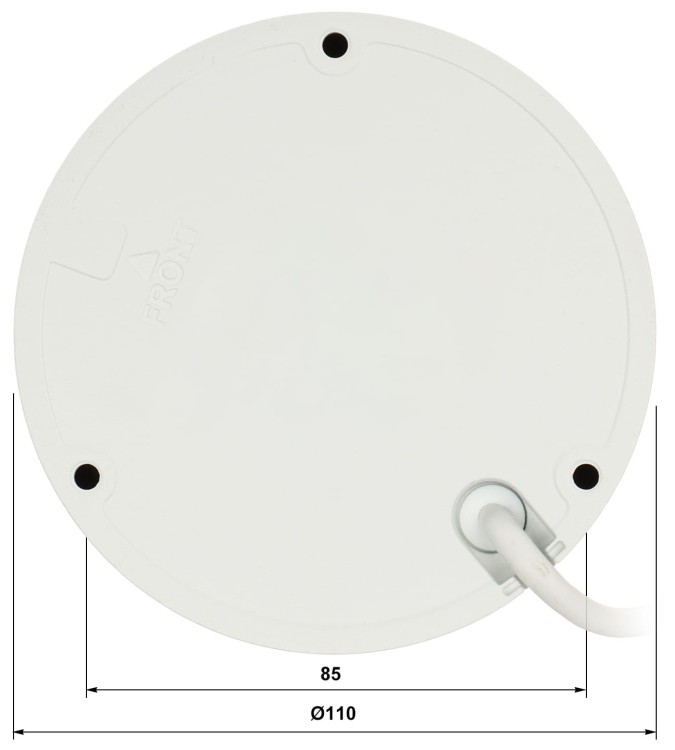 KAMERA WANDALOODPORNA IP IPC-HDBW2849E-S-IL-0280B WizSense Smart Dual Light - 8.3Mpx, 4K UHD 2.8mm DAHUA-1700659