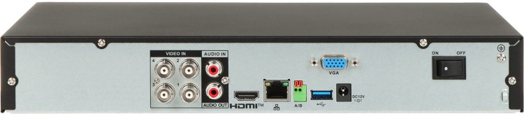 REJESTRATOR AHD, HD-CVI, HD-TVI, CVBS, IP XVR7104H-4K-I3 4 KANAŁY WizSense DAHUA-1705040