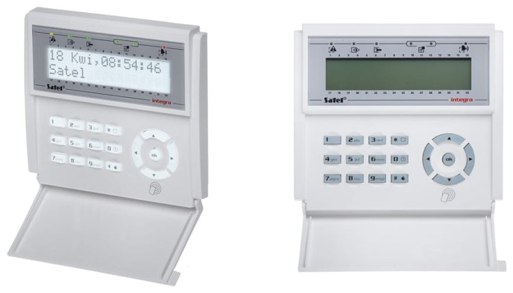 KLAWIATURA DO CENTRALI ALARMOWEJ INT-KLCDR-W SATEL-1704923