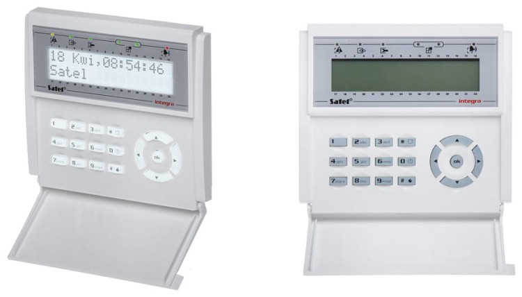 KLAWIATURA DO CENTRALI ALARMOWEJ INT-KLCD-W SATEL-1704918