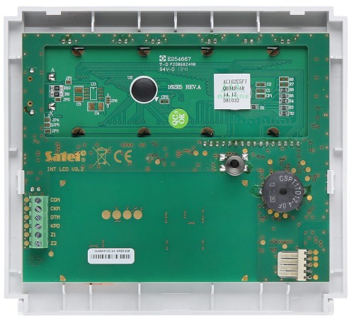 KLAWIATURA DO CENTRALI ALARMOWEJ INT-KLCD-W SATEL-1704920