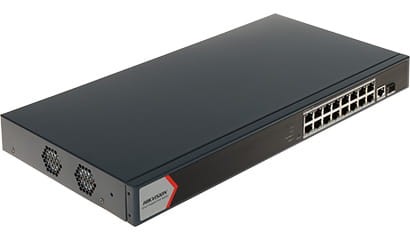 SWITCH POE DS-3E1518P-EI(V2) 16-PORTOWY SFP Hikvision-1695936