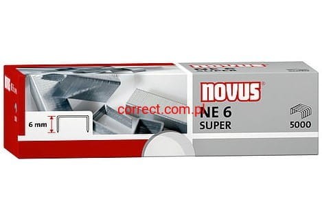 ZSZYWKI NOVUS NE6 SUPER x 5000 do zszywacza elektrycznego-1655835