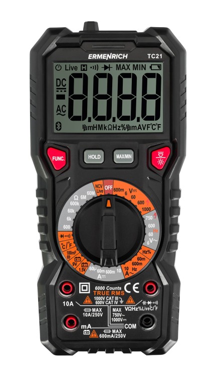 Uniwersalny miernik cyfrowy Ermenrich Zing TC21-1702499