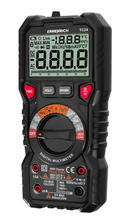 Uniwersalny miernik cyfrowy Ermenrich Zing TC24-1702505