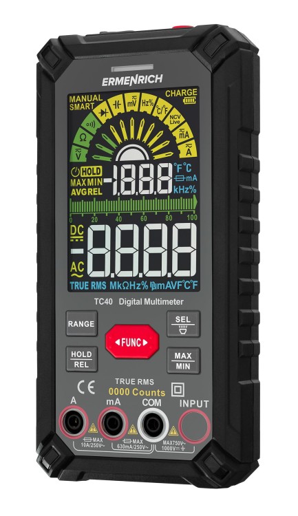 Uniwersalny miernik cyfrowy Ermenrich Zing TC40-1702559