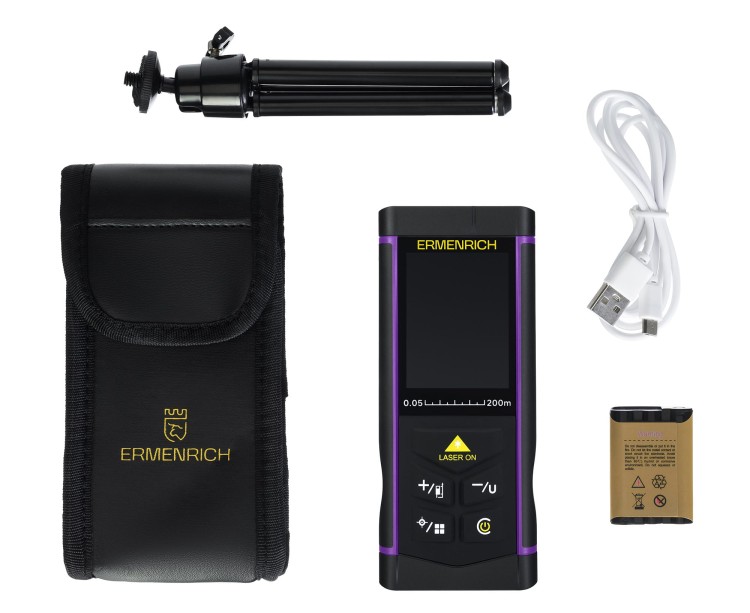 Miernik laserowy Ermenrich PRO LR200, z kamerą-1707307