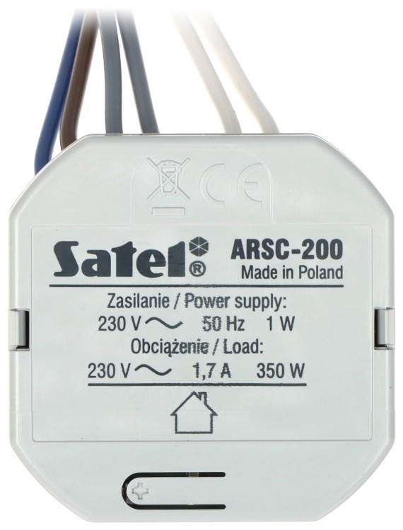 INTELIGENTNY STEROWNIK ROLET ARSC-200 BE WAVE 230V AC SATEL-1683221