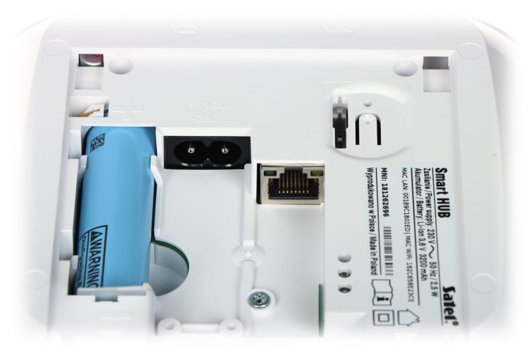 KONTROLER SYSTEMU BEZPRZEWODOWEGO SMART-HUB BE WAVE SATEL-1696595