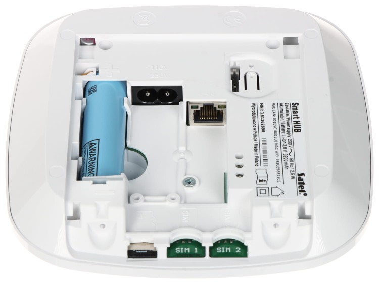 KONTROLER SYSTEMU BEZPRZEWODOWEGO SMART-HUB BE WAVE SATEL-1696592