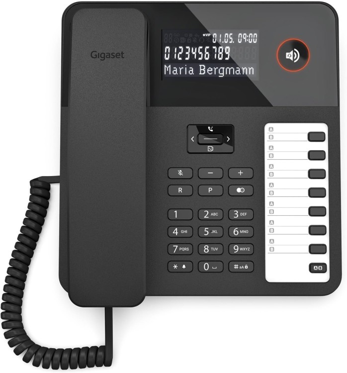 DESK600 Telefon przewodowy - widok od frontu.jpg