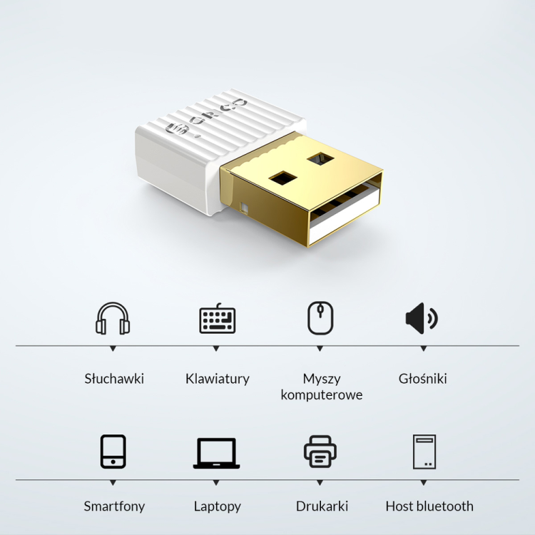 Orico Adapter Bluetooth 5.0 USB-A czarny-1633951
