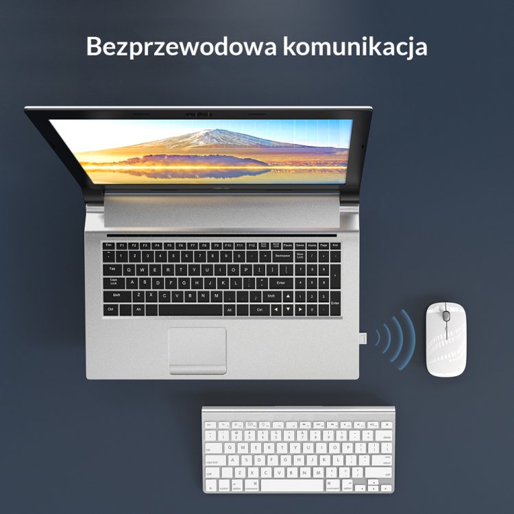 Orico Adapter Bluetooth 5.0 USB-A biały-1277895