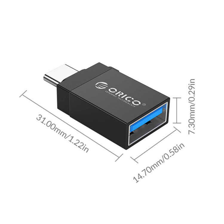 Orico Adapter USB-C na USB-A 3.1 alu zawieszka-1277913