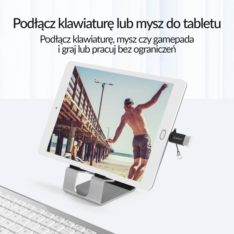 Orico Adapter USB-C na USB-A 3.1 alu zawieszka-1634480