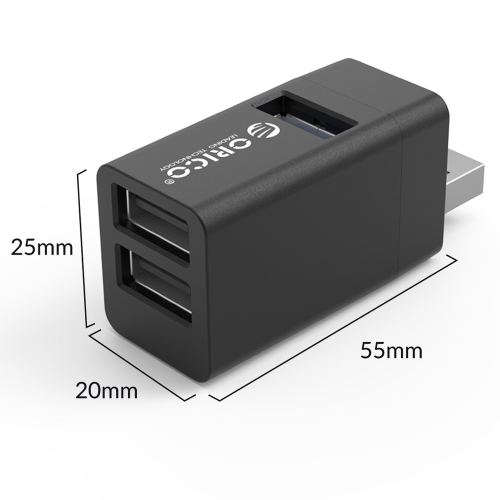Orico Hub USB 5Gbps mini 3xUSB-A-1654192