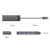 Orico Hub USB-C 4 porty USB-A 3.0 5Gbps czarny-1637631