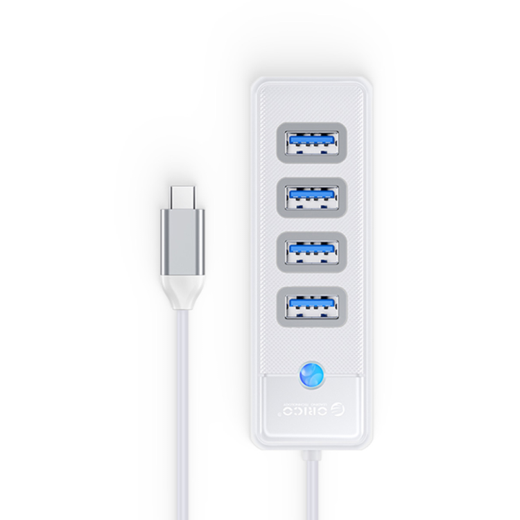 Orico Hub USB-C 4x USB-A 3.1 biały-1525224