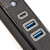Orico Hub USB-C 2x USB-A 3.1 + USB-C czarny-1525323