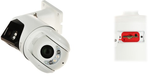KAMERA IP SZYBKOOBROTOWA SDT4E425-8P-GB-APV1 TiOC WizSense Smart Dual Light 4 Mpx 5...125 mm + 8 Mpx PANORAMICZNA, DAHUA-1695779