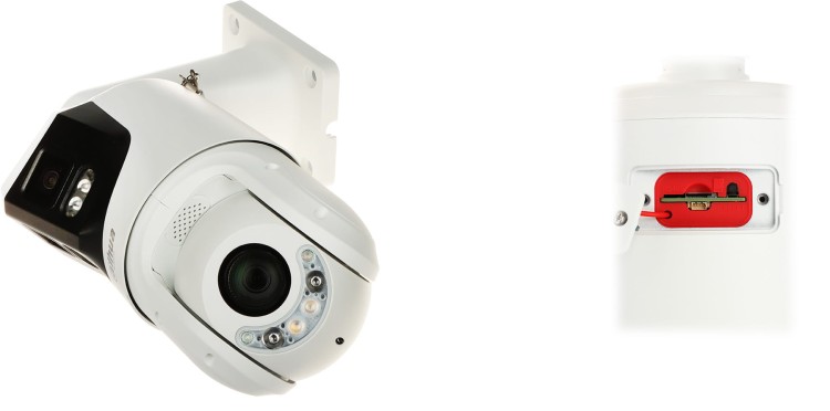 KAMERA IP SZYBKOOBROTOWA SDT4E425-8P-GB-APV1 TiOC WizSense Smart Dual Light 4 Mpx 5...125 mm + 8 Mpx PANORAMICZNA, DAHUA-1695779