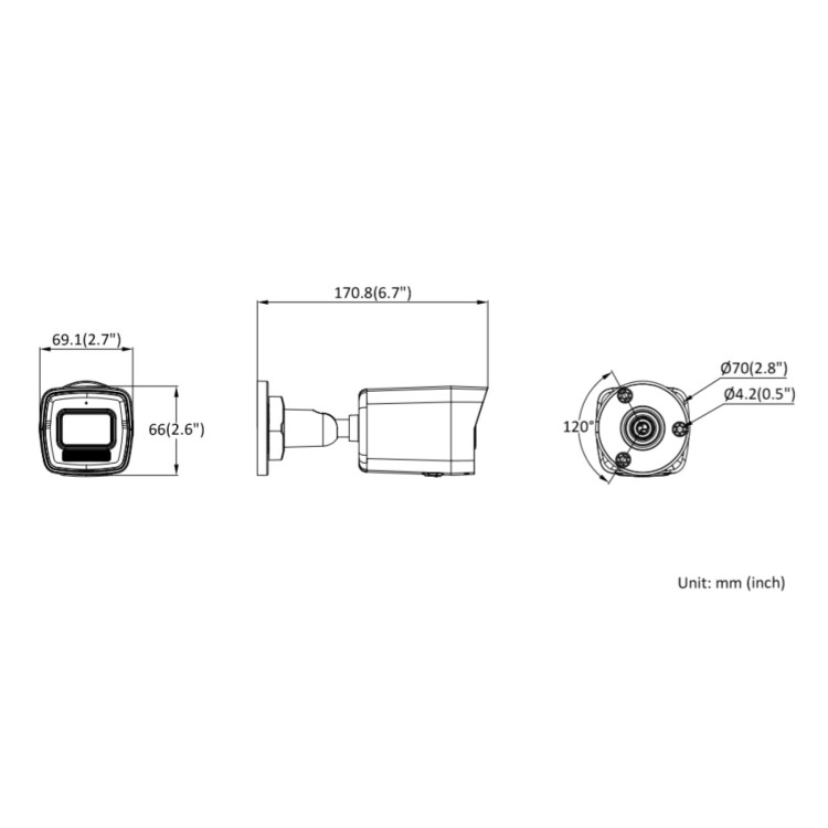 KAMERA IP DS-2CD1083G2-LIUF(2.8MM)PL Smart Hybrid Light - 8Mpx 4K UHD Hikvision-1764851