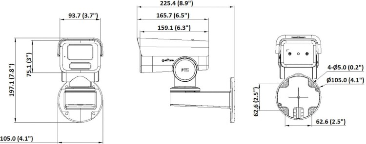 KAMERA IP OBROTOWA ZEWNĘTRZNA DS-2CD1A43G0-IZU(2.8-12MM)PL - 3.7Mpx 2.8... 12mm Hikvision-1703930