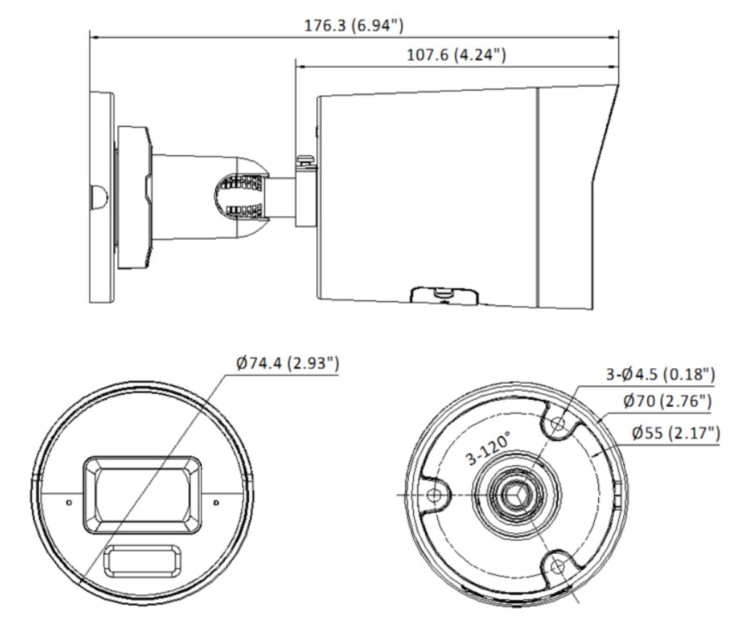 KAMERA IP DS-2CD2046G2H-I2U/SL(2.8MM)(EF) AcuSense - 4Mpx 2.8mm Hikvision-1763779