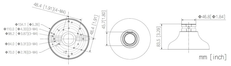 UCHWYT KAMERY PFA109 DAHUA-1708768