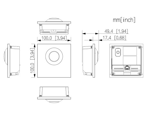 WIDEODOMOFON VTO4202FB-P1 DAHUA-1768592