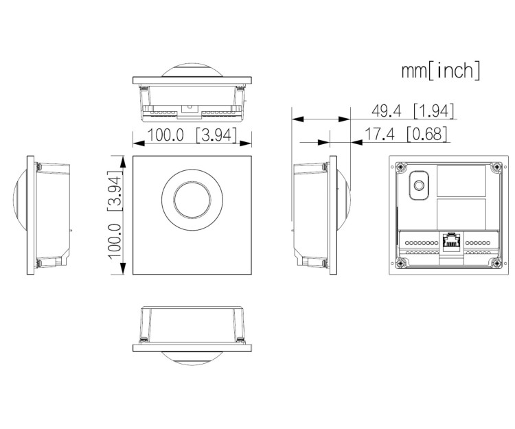 WIDEODOMOFON VTO4202F-P1 DAHUA-1768583