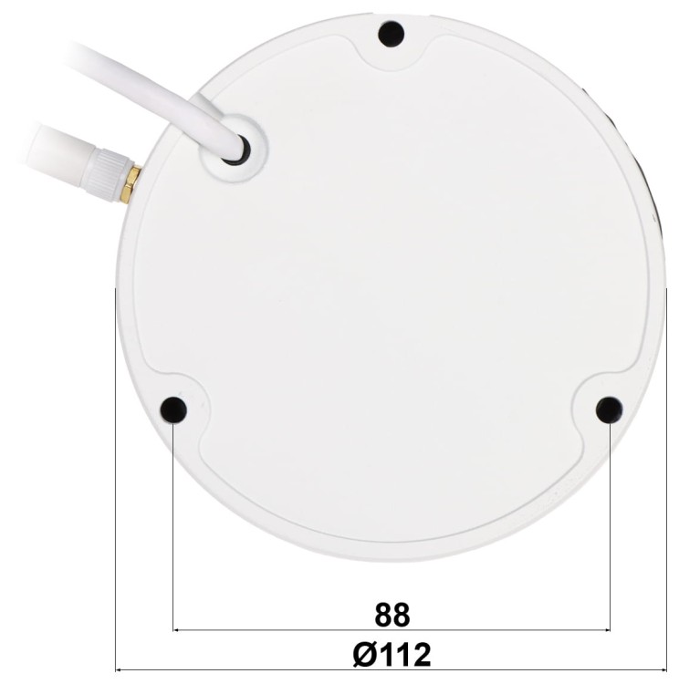 KAMERA IP APTI-W31D2-TUYA-V2 Wi-Fi - 3Mpx 3.6mm-1663645