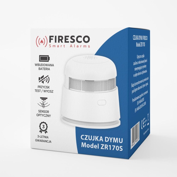 Czujnik dymu Firesco ZR170S-1771807
