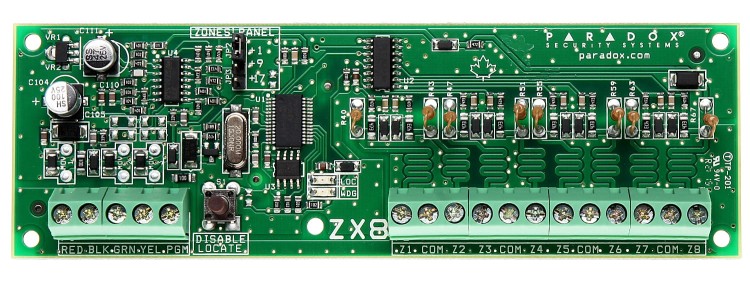 EKSPANDER ZX8-P2C 8 WEJŚĆ PARADOX-1806252