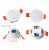 OXT Czujnik radar obecności jasności 230V ZigBee TUYA-1788763