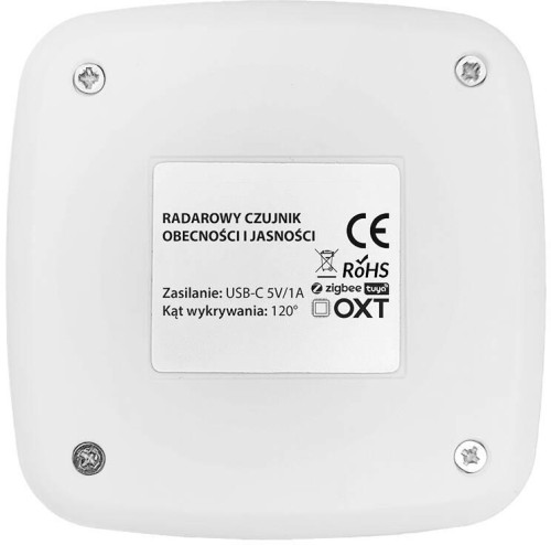 OXT Czujnik radar obecności jasności USB WiFi TUYA T155-1803623