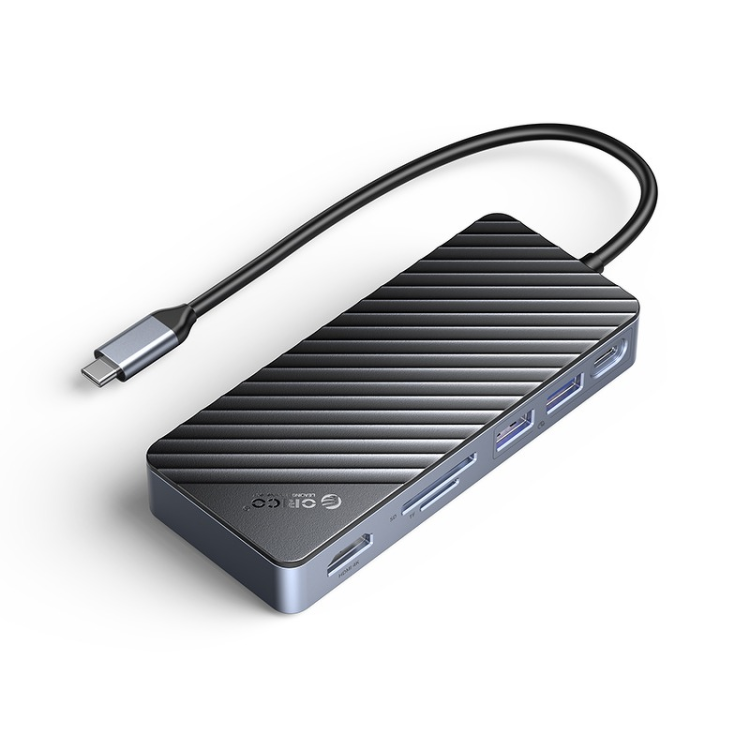 Orico Stacja dokująca USB-C z obudową na dysk M.2, 10 Gbps, HDMI 4K 60Hz-1808310